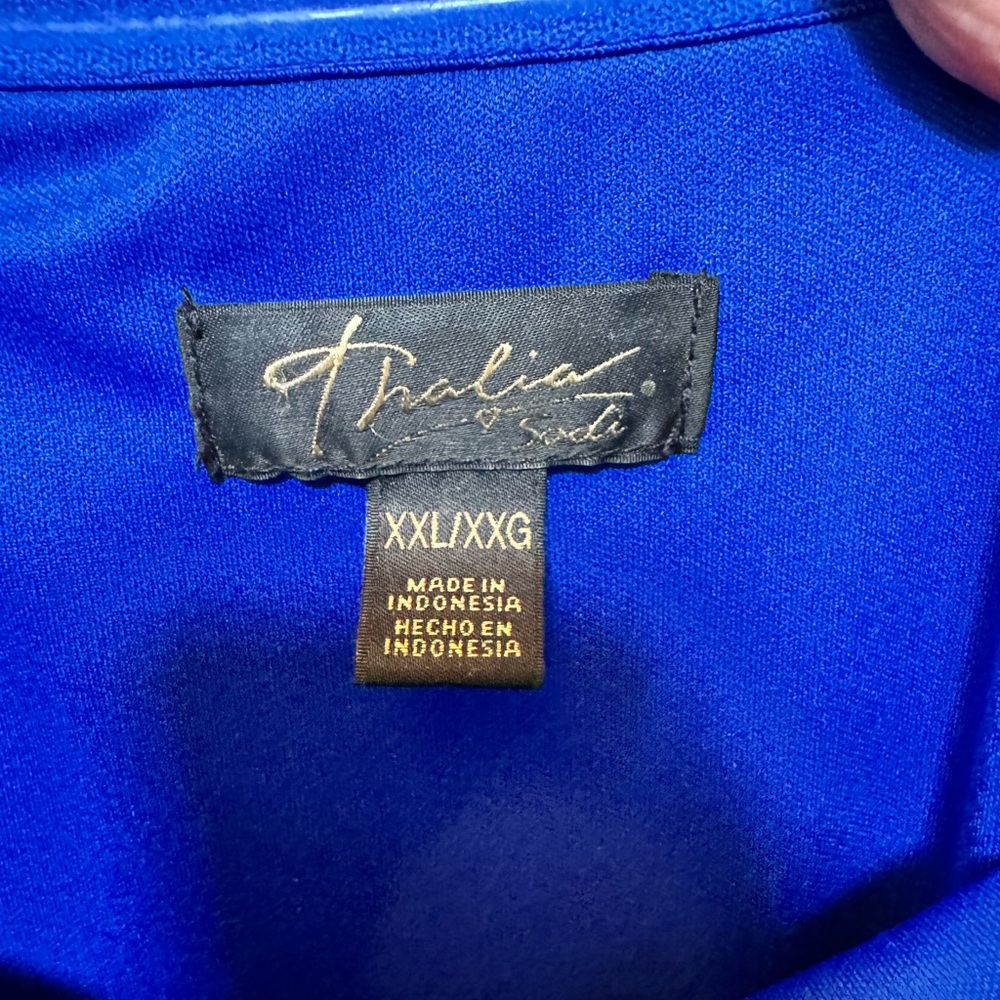 Thalia Sodi Strapless Royal Blue Dress - Picture 5 of 7